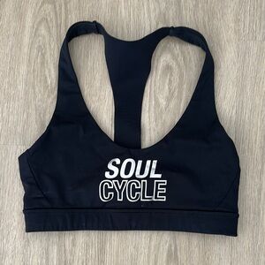 Lululemon Soulcycle X Black Sports bra size 6